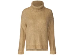 Damen Rollkragenpullover aus Grobstrick