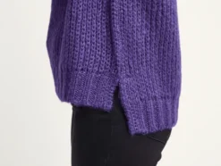 Damen Rollkragenpullover aus Grobstrick