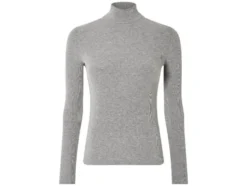 Damen Rollkragenshirt, in modischer Ripp-Qualität