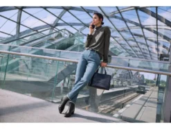 Damen Rollkragenshirt, in modischer Ripp-Qualität