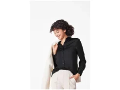Damen Satin-Bluse