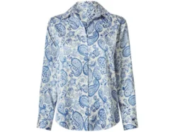Damen Satin-Bluse