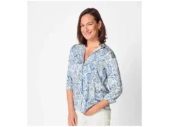 Damen Satin-Bluse