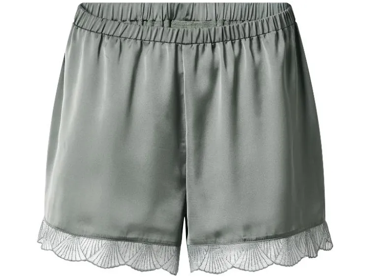 Damen Satin-Pyjama