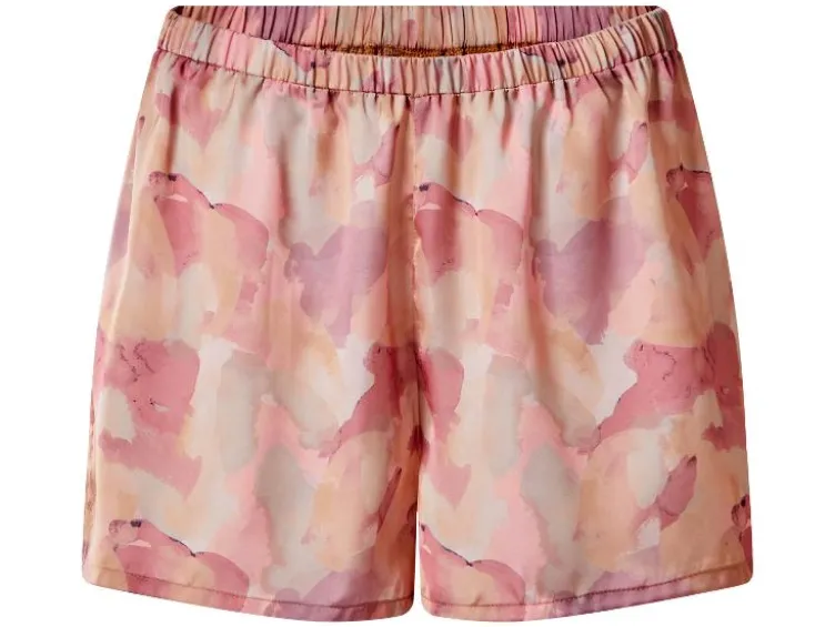 Damen Satin-Pyjama