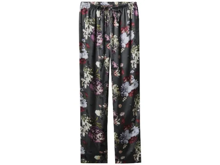 Damen Satin-Pyjama