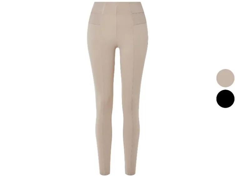 Damen Shaping-Jeggings, Slim Fit, hoher Bund