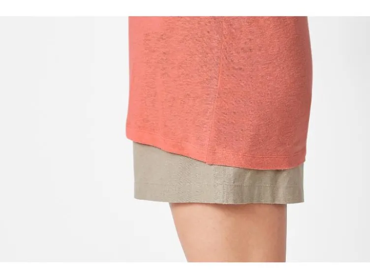 Damen Shirt mit Leinen