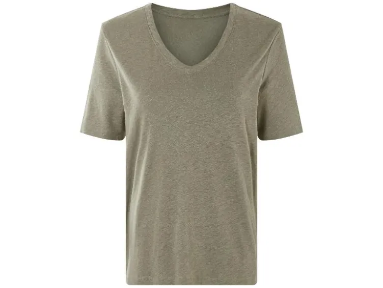 Damen Shirt mit Leinen