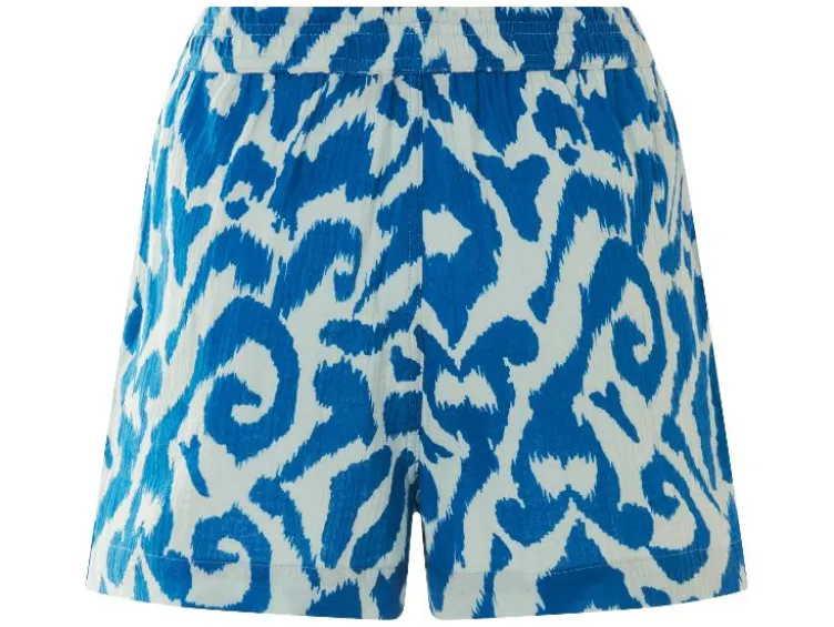 Damen Shorts, aus weichem Musselin