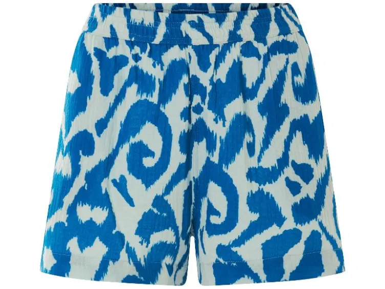 Damen Shorts, aus weichem Musselin