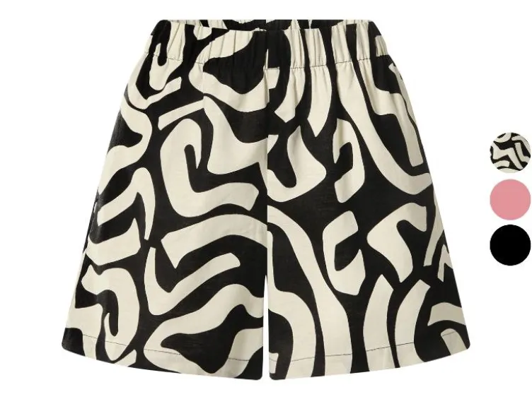 Damen Shorts mit Leinen