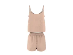 Damen Shorty Musselin-Pyjama