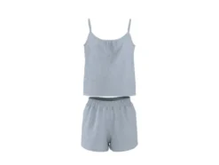 Damen Shorty Musselin-Pyjama