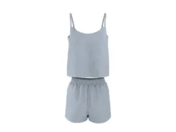 Damen Shorty Musselin-Pyjama