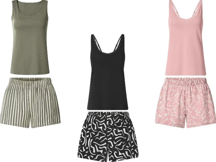 Damen Shorty Pyjama