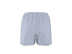 Damen Shorty Pyjama mit Leinen