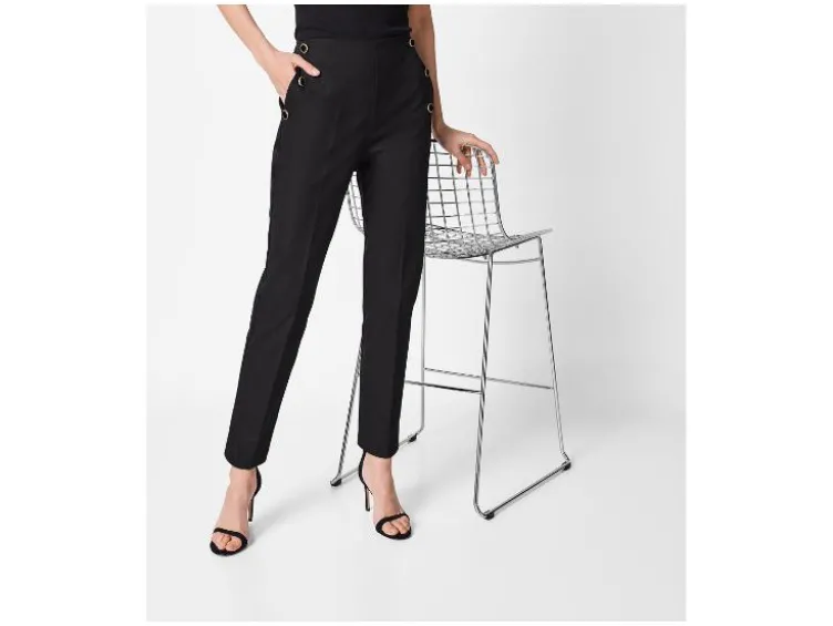 Damen Slacks, mit Bügelfalte