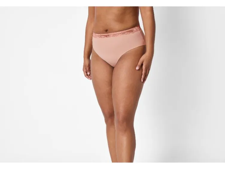 Damen Slips mit hoher Taille, 2 Stück