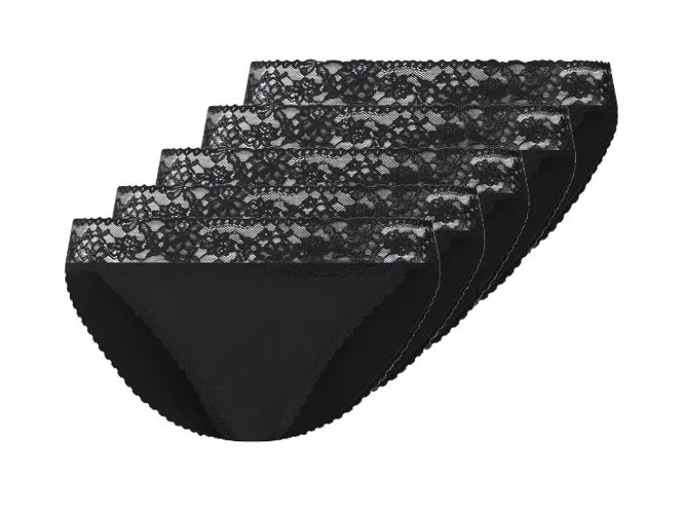 Damen Slips, 5 Stück