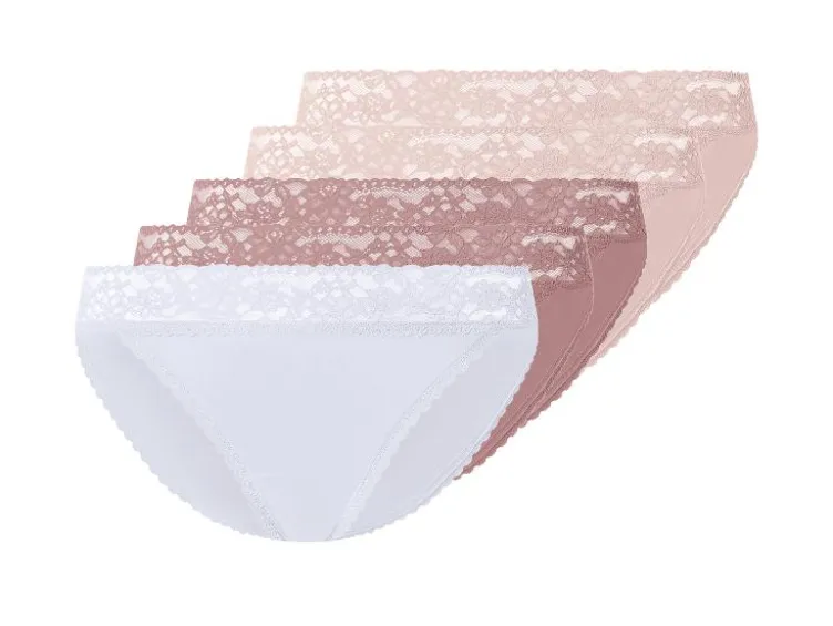 Damen Slips, 5 Stück