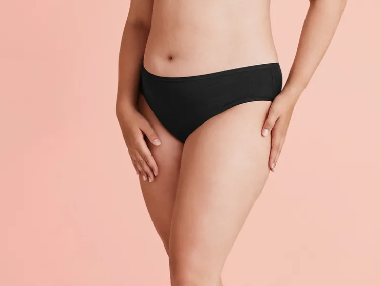 Damen Slips, 5 Stück, mit hohem Baumwollanteil