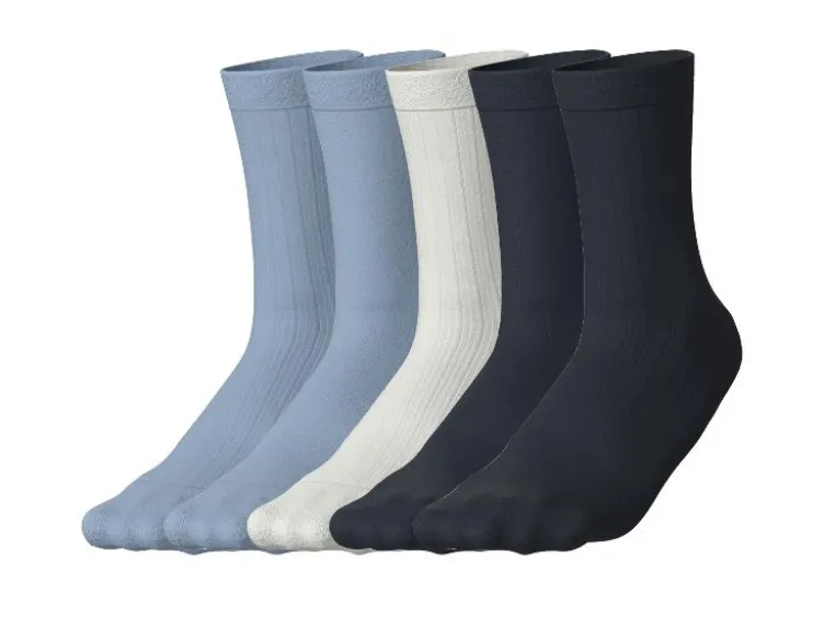 Damen Sneakersocken, 5 Paar