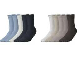 Damen Sneakersocken, 5 Paar