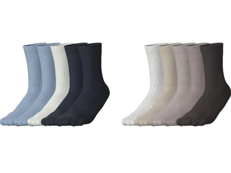 Damen Sneakersocken, 5 Paar