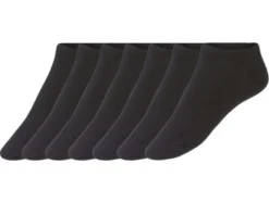 Damen Sneakersocken, 7 Paar, mit hohem Baumwollanteil