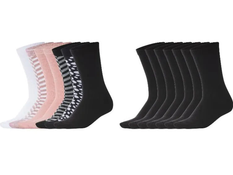Damen Socken, 7 Paar