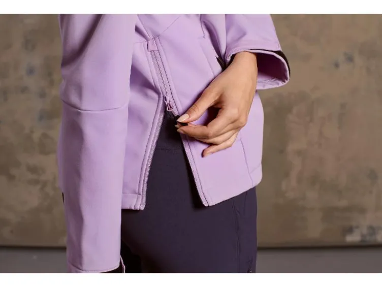 Damen Softshelljacke, winddicht und atmungsaktiv