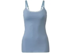 Damen Still-Tops, hoher Baumwollanteil, 2er Set