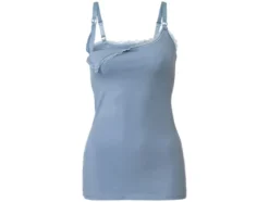 Damen Still-Tops, hoher Baumwollanteil, 2er Set