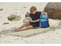 Damen Strandtunika mit Seitenschlitzen