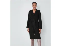 Damen Strickcardigan, mit recyceltem Material