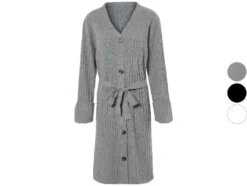 Damen Strickcardigan, mit recyceltem Material