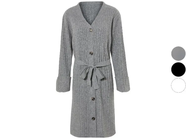 Damen Strickcardigan, mit recyceltem Material