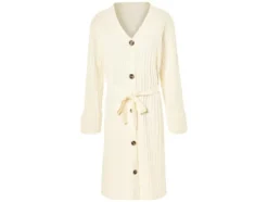 Damen Strickcardigan, mit recyceltem Material