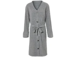 Damen Strickcardigan, mit recyceltem Material