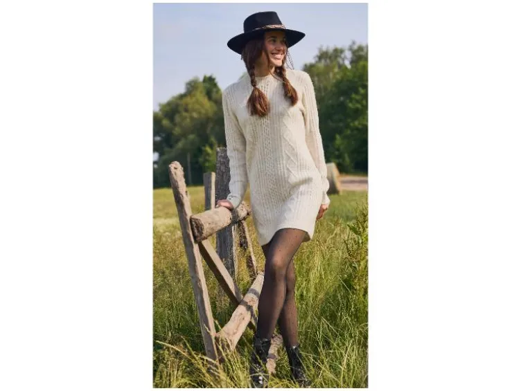 Damen Strickkleid