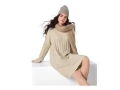 Damen Strickkleid