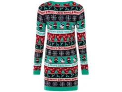 Damen Strickkleid im Weihnachtsdesign