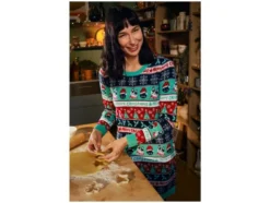 Damen Strickkleid im Weihnachtsdesign