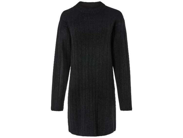 Damen Strickkleid, leger geschnitten