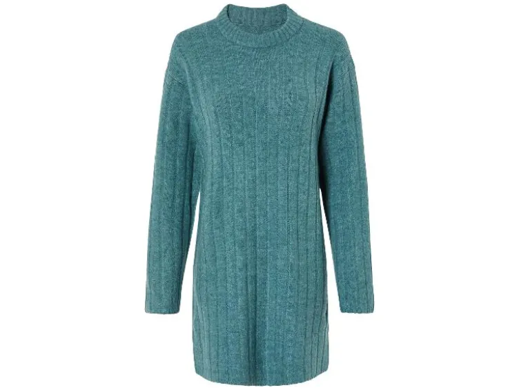 Damen Strickkleid, leger geschnitten