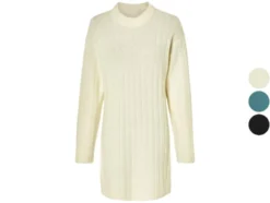 Damen Strickkleid, leger geschnitten