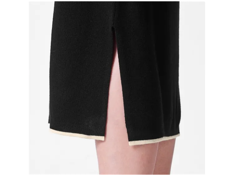 Damen Strickkleid, mit langen Ärmeln