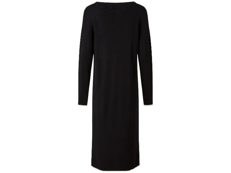 Damen Strickkleid, mit langen Ärmeln