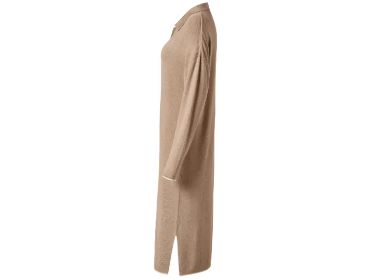 Damen Strickkleid, mit langen Ärmeln